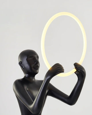 Orelaielle Lampadaire Sculptural Noir