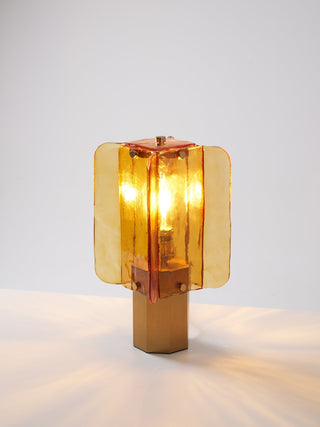 Yentix Lampe de Table en Verre