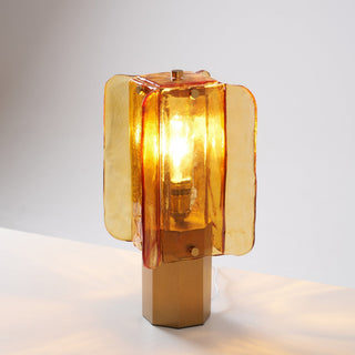 Yentix Lampe de Table en Verre