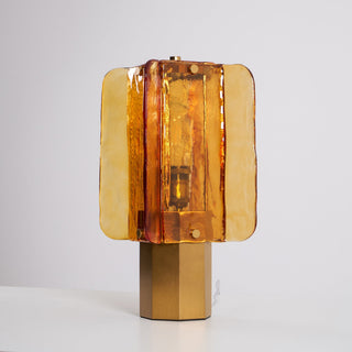 Yentix Lampe de Table en Verre