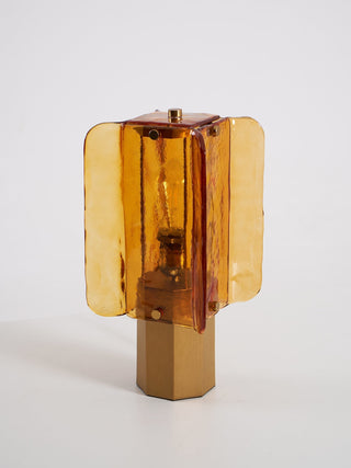 Yentix Lampe de Table en Verre