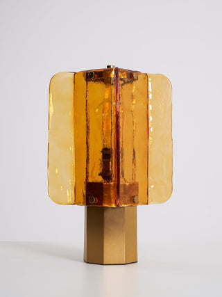 Yentix Lampe de Table en Verre