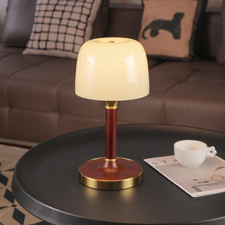Rinariella Lampe de Table Retro Vintage en Bois