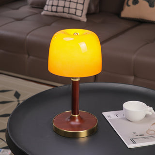 Rinariella Lampe de Table Retro Vintage en Bois