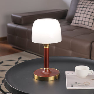 Rinariella Lampe de Table Retro Vintage en Bois
