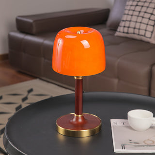 Rinariella Lampe de Table Retro Vintage en Bois