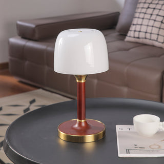 Rinariella Lampe de Table Retro Vintage en Bois