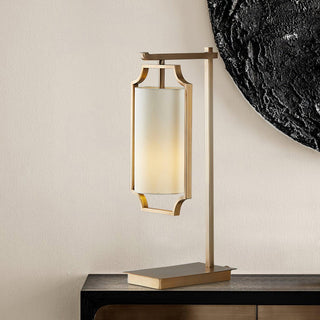 Lineraine Lampe de Table en Tissu Classique