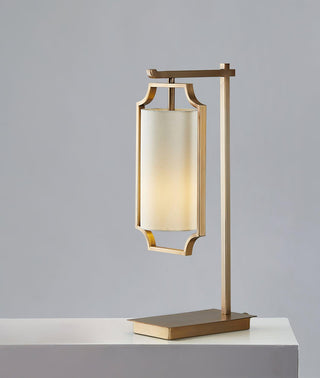 Lineraine Lampe de Table en Tissu Classique
