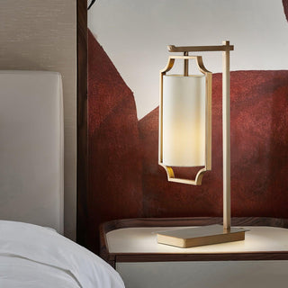 Lineraine Lampe de Table en Tissu Classique