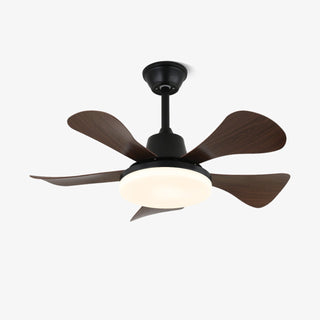 Plafonnier ventilateur Aveline en bois