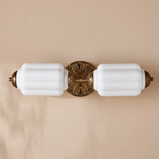 Elliot Glass Wall Sconce-Neutral Decor