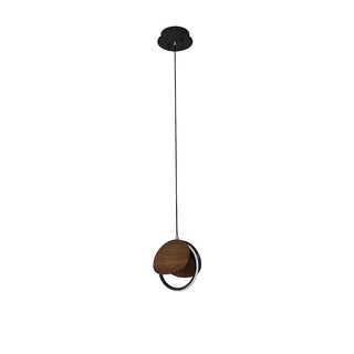 Avvelen Géométrique Bois Pendentif Lumière