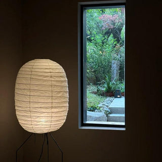 Barbara Vintage Papier de Riz Lampadaire