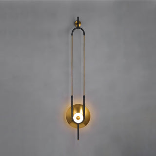 Ivory Lampe Murale Anneau Moderne en Marbre