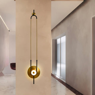 Ivory Lampe Murale Anneau Moderne en Marbre