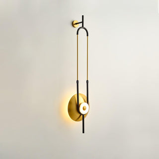 Ivory Lampe Murale Anneau Moderne en Marbre