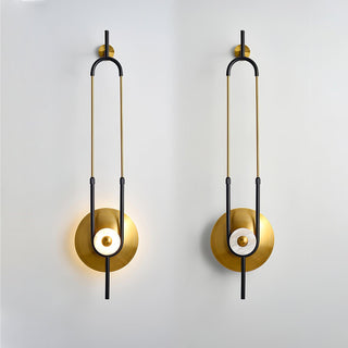 Ivory Lampe Murale Anneau Moderne en Marbre