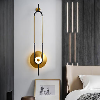 Ivory Lampe Murale Anneau Moderne en Marbre