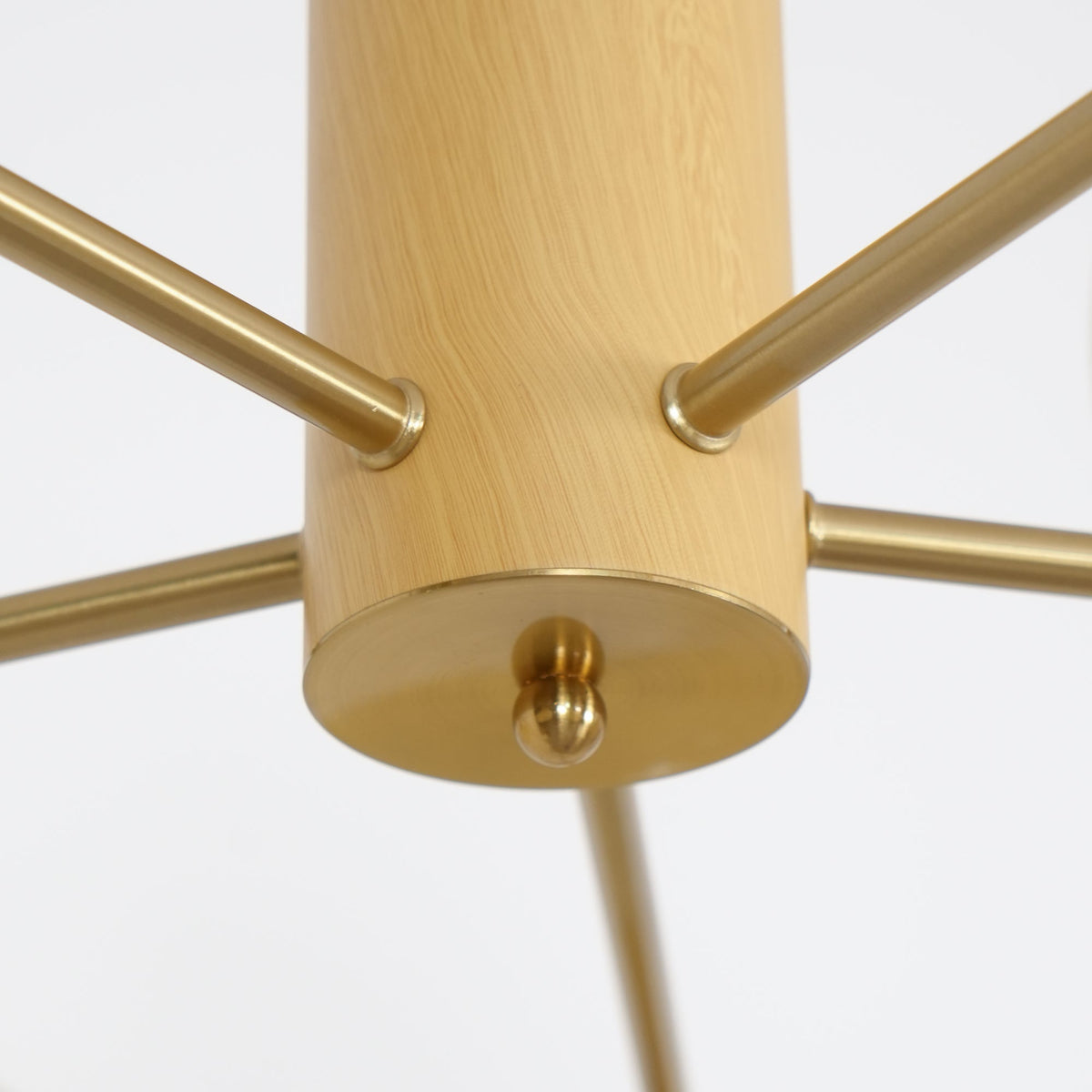 Nova Lustre Métal Verre Kaki Naturel Salon
