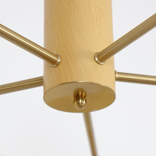 Nova Lustre Métal Verre Kaki Naturel Salon
