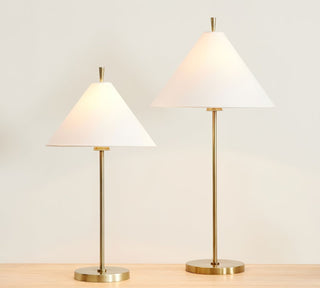 Sorivina Élégante Lampe de Table Cône