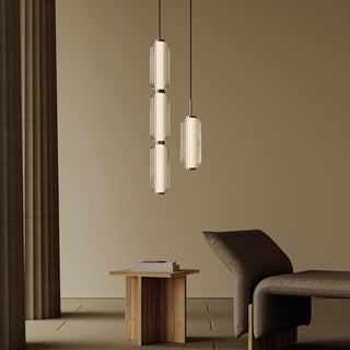 Cylindra Suspension en Verre Moderne-Luire