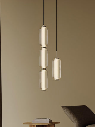 Cylindra Suspension en Verre Moderne-Luire