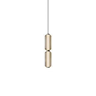 Cylindra Suspension en Verre Moderne-Luire
