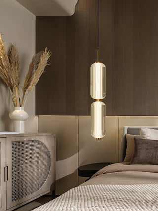 Cylindra Suspension en Verre Moderne-Luire