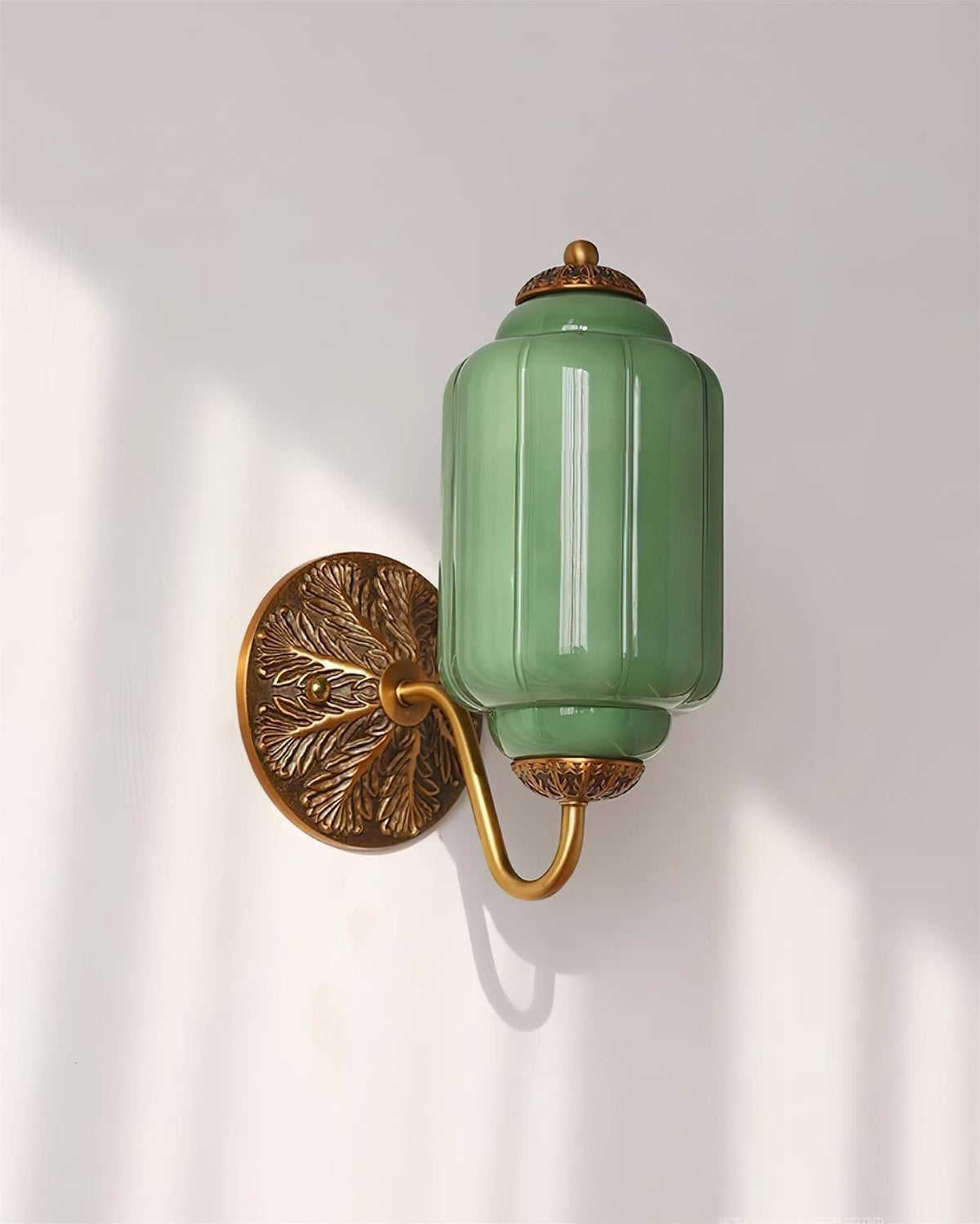 Melvane Vintage Pink Glass Wall Sconce-Neutral Decor