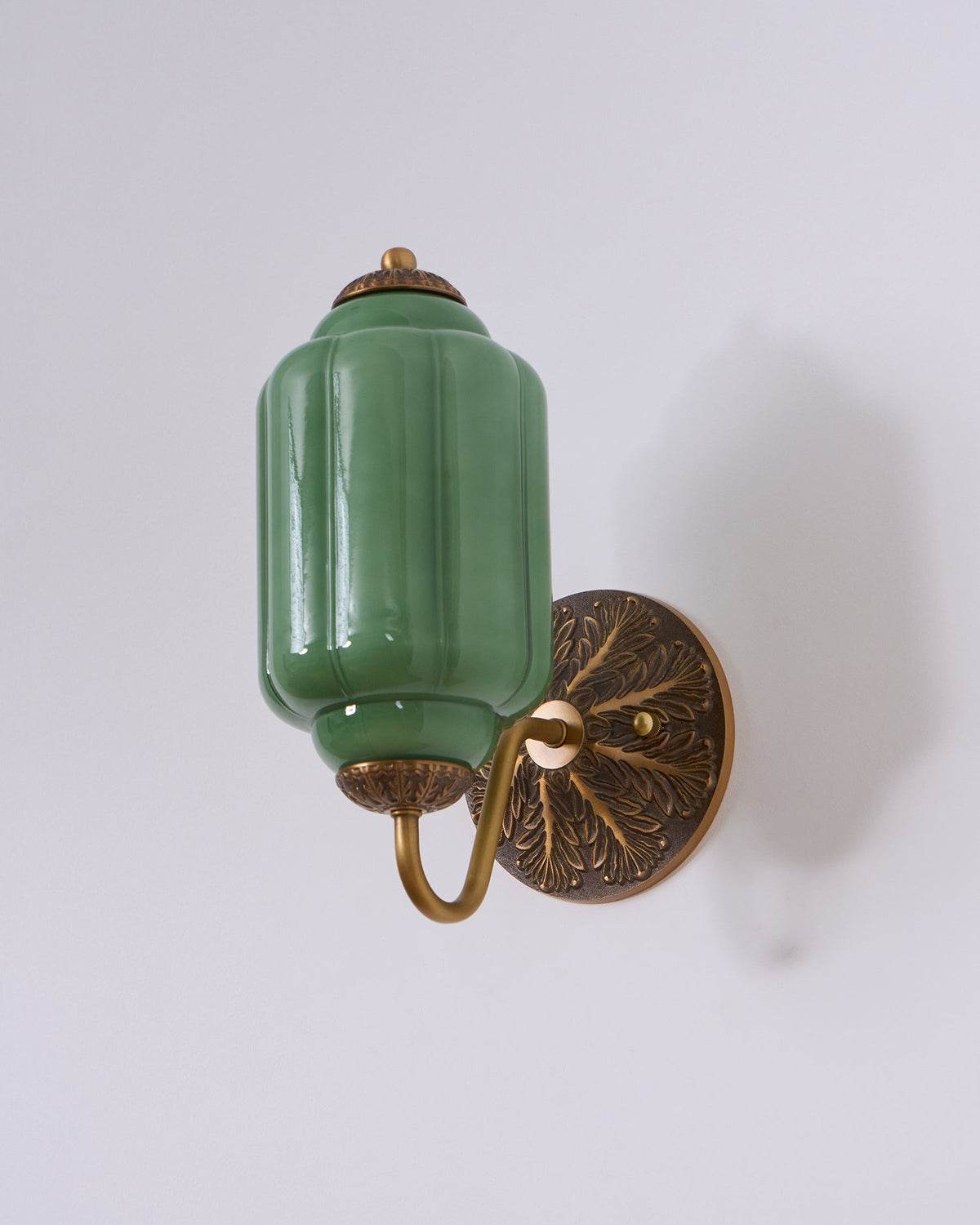 Melvane Vintage Pink Glass Wall Sconce-Neutral Decor