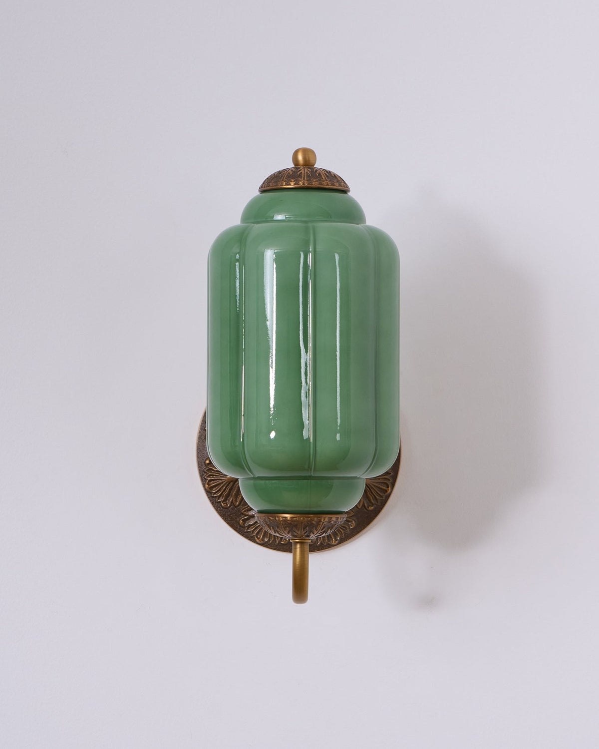 Melvane Vintage Pink Glass Wall Sconce-Neutral Decor