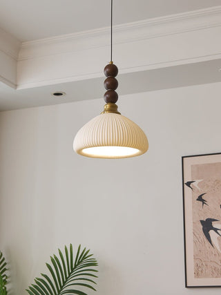 Avshaara Suspension en Tissu Vintage et Bois
