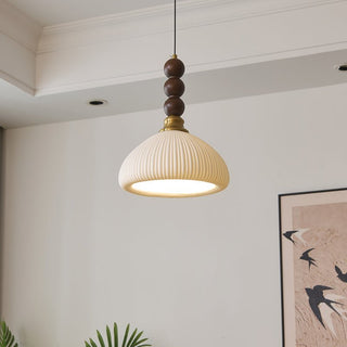 Avshaara Suspension en Tissu Vintage et Bois