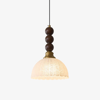 Avshaara Suspension en Tissu Vintage et Bois