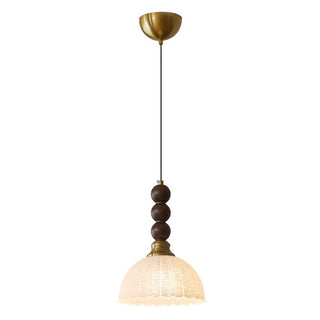 Avshaara Suspension en Tissu Vintage et Bois