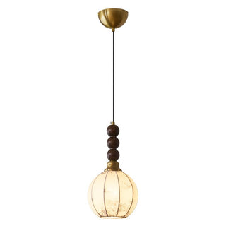 Avshaara Suspension en Tissu Vintage et Bois