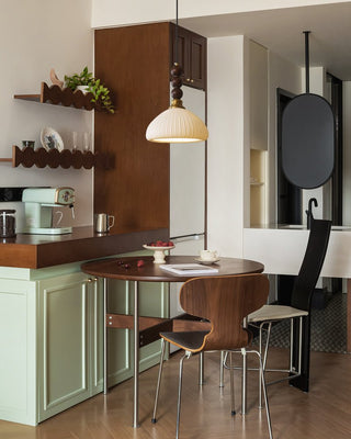 Avshaara Suspension en Tissu Vintage et Bois