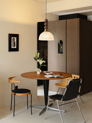 Avshaara Suspension en Tissu Vintage et Bois