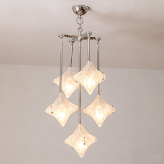 Elowen Long Prism Star Chandelier-Neutral Decor