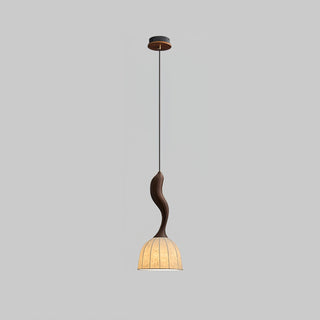 Colire Créativité Tordu Bois Suspension Lumière