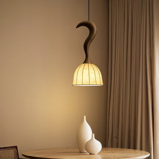 Colire Créativité Tordu Bois Suspension Lumière