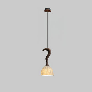 Colire Créativité Tordu Bois Suspension Lumière