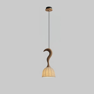 Colire Créativité Tordu Bois Suspension Lumière