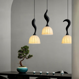 Colire Créativité Tordu Bois Suspension Lumière