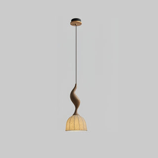 Colire Créativité Tordu Bois Suspension Lumière