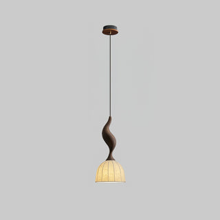 Colire Créativité Tordu Bois Suspension Lumière