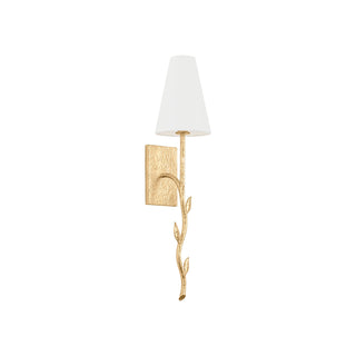 Petal Applique Murale Laiton Tissu Créative