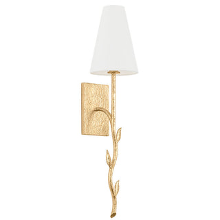 Petal Applique Murale Laiton Tissu Créative